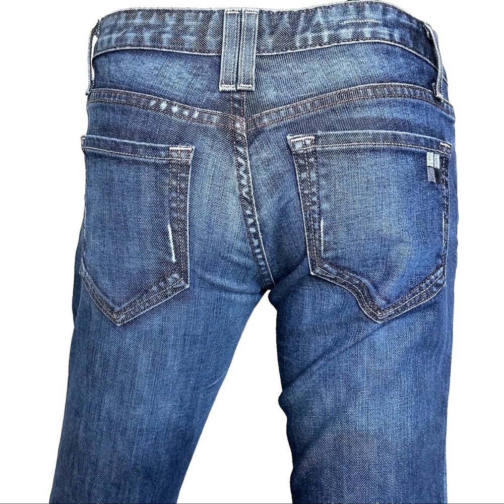 Y2K Salt Works Jeans Blue Low Rise Flare Size 26  Avenue A  Made in USA